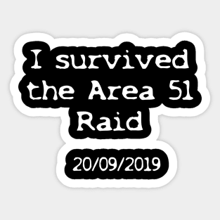 Storm Area 51 Memorabilia Sticker